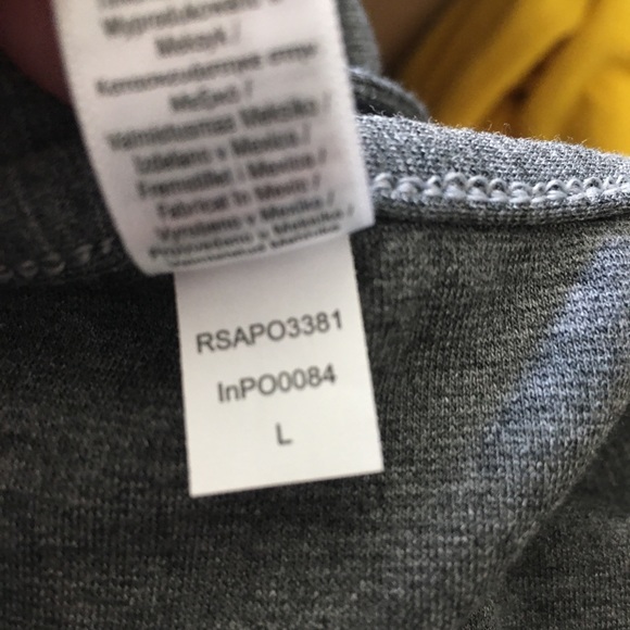 AA NWOT ponte Bixel dress size Large heather gray - Picture 9 of 12